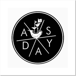 ADAYS Round Logo Posters and Art